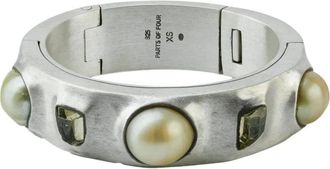 Parts Of Four Sistema pearl-embellishment bracelet - Silver