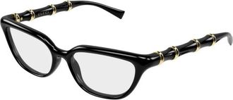 Gucci Optisch Montuur - Dames - Brillen - Zwart - 53 MM - Accessoires