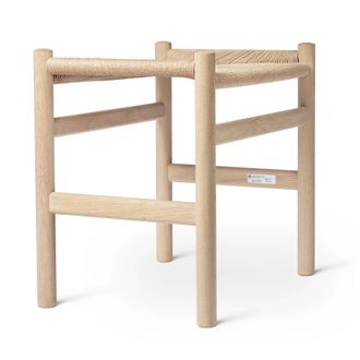 Carl Hansen & S&oslash;n Carl Hansen - CH53 Hocker H39 cm, Eiche geseift / natur