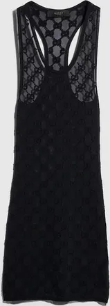 Gucci Fine Cr&ecirc;pe Viscose Dress, Black, Ready-to-wear