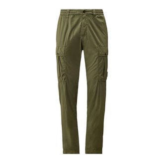 C.P. Company Pantaloni Cargo 50 Fili Stretch Elasticizzati con Lente - - Sport - Uomo - Verde - L