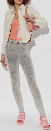 Diesel Denim Shirt DE-MADELINE-FSG, Womens, Grey