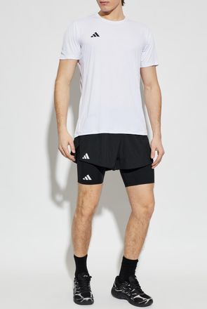adidas T-shirt From The Adizero Collection, Mens, White