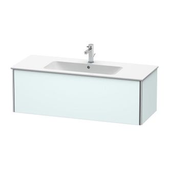 Duravit Duravit Xsquare Mueble De Pared 121.0 X 47.8 Cm, 1 Caj&oacute;n, Para Lavabo Me De Starck 233612, Color (frente/cuerpo): Azul Claro Mate - Xs407400909