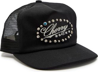 Cherry Los Angeles Five Star Studded Trucker cap - Black - One Size