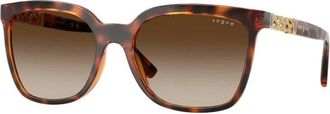 Vogue Eyewear Zonnebrillen - Dames - Zonnebrillen - Bruin - 56 MM - Nylon - Accessoires