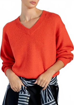 Echo Ophelia Sweater In Orange
