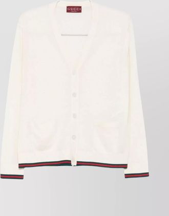 Gucci cashmere silk cardigan
