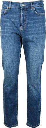 Twinset Jeans - Dames - Slim Fit Jeans - Blauw - W31 - Katoen - Jeans
