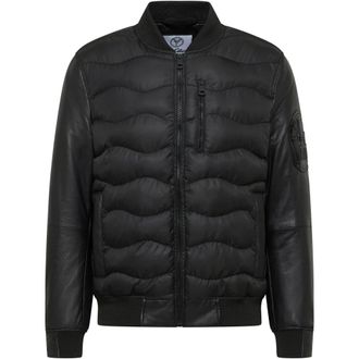 Carlo Colucci Biker Leather Jacket - Heren - Leren en Su&egrave;de Jassen - Zwart - XL - Leer - Jassen
