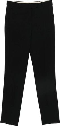 Max Mara Broeken, Dames, Zwart, L, Polyester, Jerta Broek