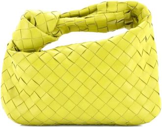 Bottega Veneta Borsa passepartout BV Jodie mini in nappa con design Intrecciato - Verde