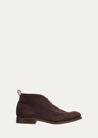 Churchs Mens Selkirk Suede Apron-Toe Desert Boots