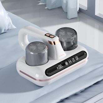 OEM Aspiradora Para Colchones: Aspiradora Inal&aacute;mbrica 5 En 1 Para Camas, Con Tecnolog&iacute;a De Luz Uv-c Y Ultrasonidos, Potente Succi&oacute;n De 16 Kpa, Bajo Nivel 