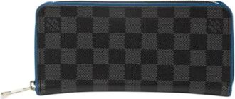 Louis Vuitton Pre-owned Wallets, female, Black, Size: ONE SIZE Pre-owned Canvas Wallet