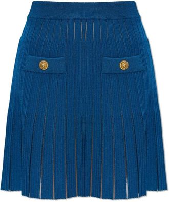 Balmain Mujer, Faldas, Azul, Talla: XS