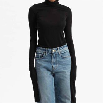 The Garment Bree Turtleneck Top In Black