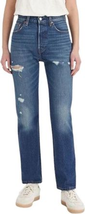Levi's Slim-fit Jeans - Dames - Slim Fit Jeans - Blauw - W23 L30 - Denim - Jeans