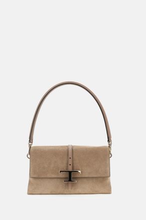 Tod's Borsa Flap T Timeless Scamosciata