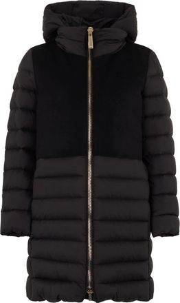 Moorer Acero Abrigo Largo - Coats - Mujer - Negro - L