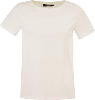 Max Mara Weekend Maxmara Wkdmultif Basic Stretch Jersey T Shirt