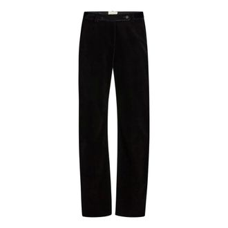 Khaite Hunter Pant - Dames - Broeken - Zwart - Maat: S Katoen