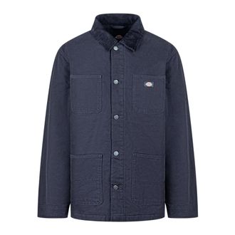 Dickies Chore Jacket - Heren - Zomerjassen - Zwart - XS - Katoen - Jassen