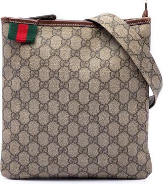 Gucci Pre-owned Gucci GG Supreme Web Crossbody Unisex 0NGR8QPSYFGO6L10