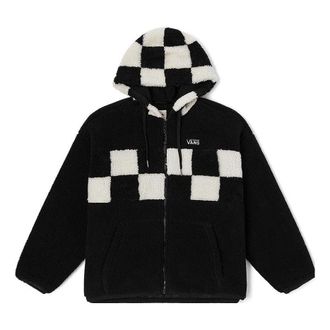 Vans Retro Checkerboard Jacket Black White VN00090ZBLK