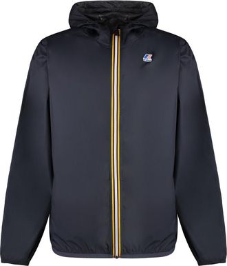 K-Way Dark Blue Hood Jacket