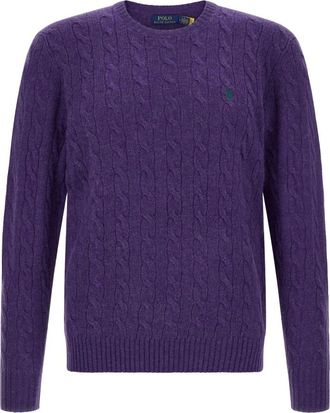 Polo Ralph Lauren Truien & Vesten, Heren, Paars, XL, Truien