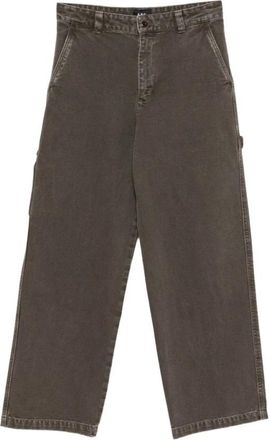 A.P.C. A.p.c. - Canvas Carpenter Broek - Heren - Jeans - Bruin - Maat: M Zijde
