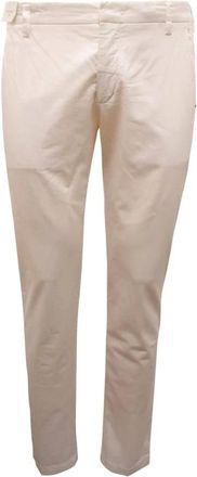 Entre Amis TK America Lungo - male - Entre amis - Slim-fit Trousers - White - W29 - Trousers