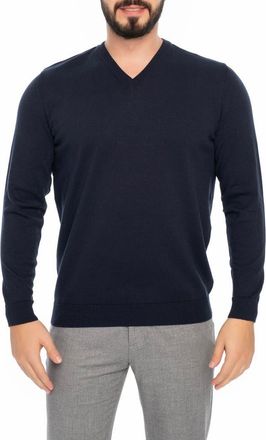 Vella Pais V-Neck Sweater in Navy Blue at Nordstrom Rack, Size Xx-Large