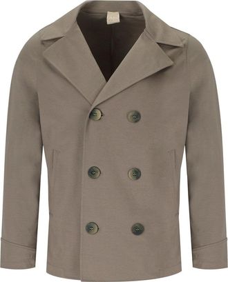 H953 Mud Knitted Peacot