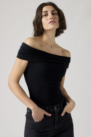 Levi's Top in maglia ritorta Tori - Donna - XS - Nero / Anthracite Night