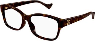 Gucci Ladies Black Square Eyeglass Frames GG1259OA 002