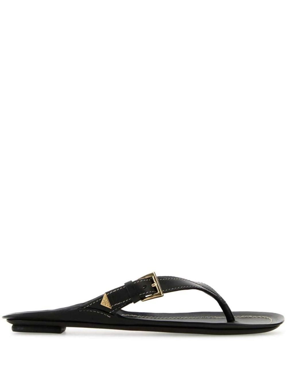 Prada flip flops womens sale best sale