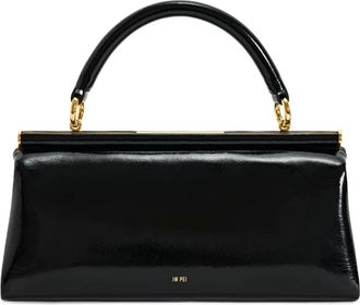 JW PEI Danna Handtas - Dames - Handtassen - Zwart - ONE Size - Leer - Tassen