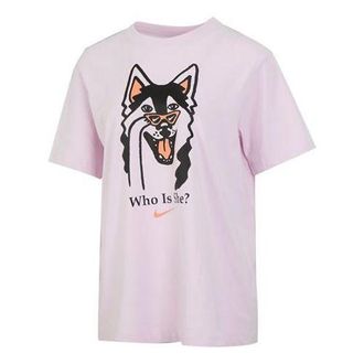 Nike (WMNS) Nike AS W Nike Sportswear BF Tee Dog HBR Regal PINK DJ1846-695