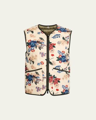 Moncler Mens Archivio Reversible Down Vest