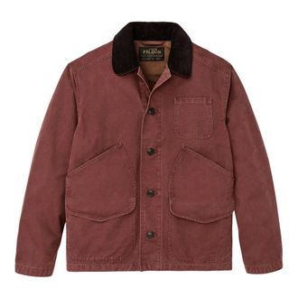 Filson Canvas Outfitter Jacket - Heren - Jassen - Rood - Maat: M Katoen