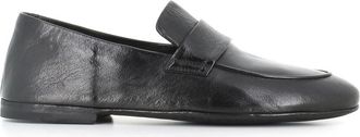 Officine Creative Airto 001 Loafer - Heren - Loafers - Zwart - 43 1/2 EU - Leer - Schoenen
