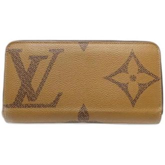 Louis Vuitton Pre-owned Wallets, female, Brown, Size: ONE SIZE Pre-owned Long Wallet (bi-fold)