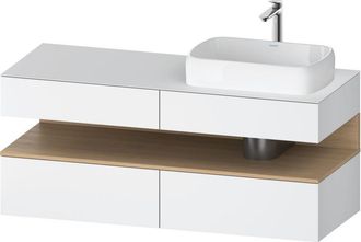 Duravit Qatego Consola Mueble Bajo Lavabo, 2 Extensiones, 2 - Duravit