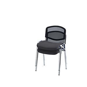 Nowy Styl Nowy Styl - Silla Para Visitas Apilable Respaldo Reticulado Armaz&oacute;n