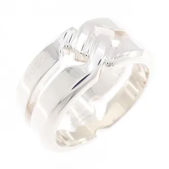 Gucci Silver 925 Band Ring (Pre-Owned)