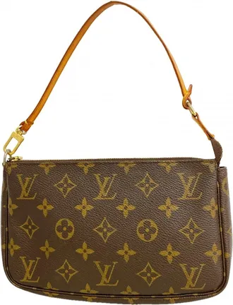 Louis Vuitton Brown Pouch (Pre-Owned)