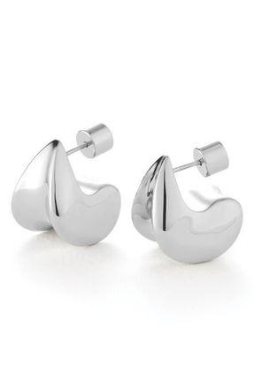 JENNY BIRD Small Paige Puff Earrings in High Polish Silver at Nordstrom