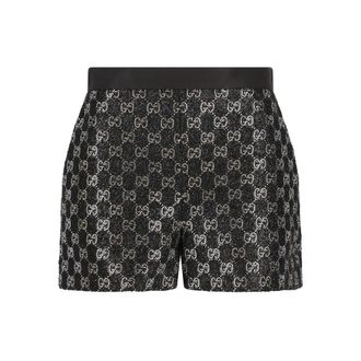 Gucci Logo-patterned Shorts